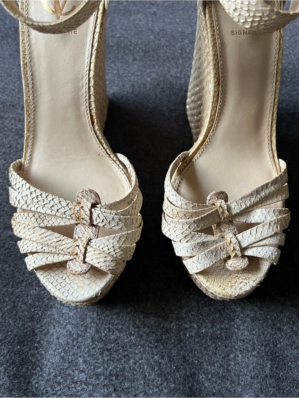 Vince Camuto Signature Platform Wedges